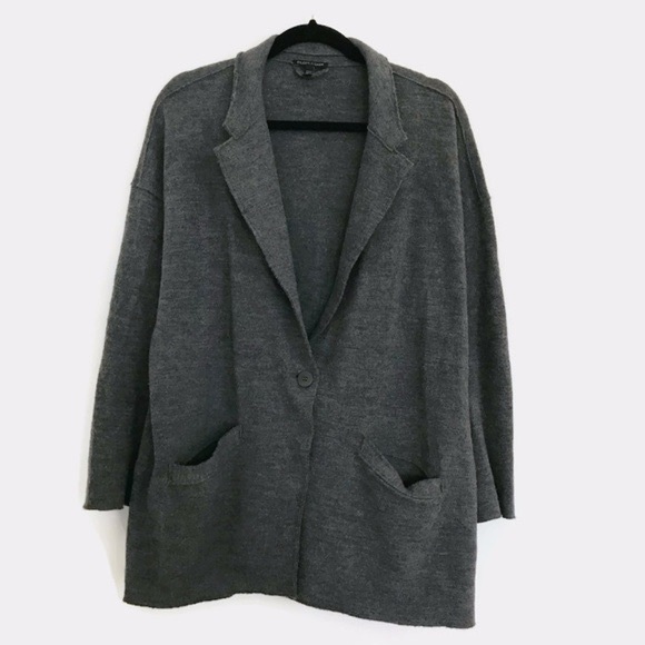 Eileen fisher wool blazer